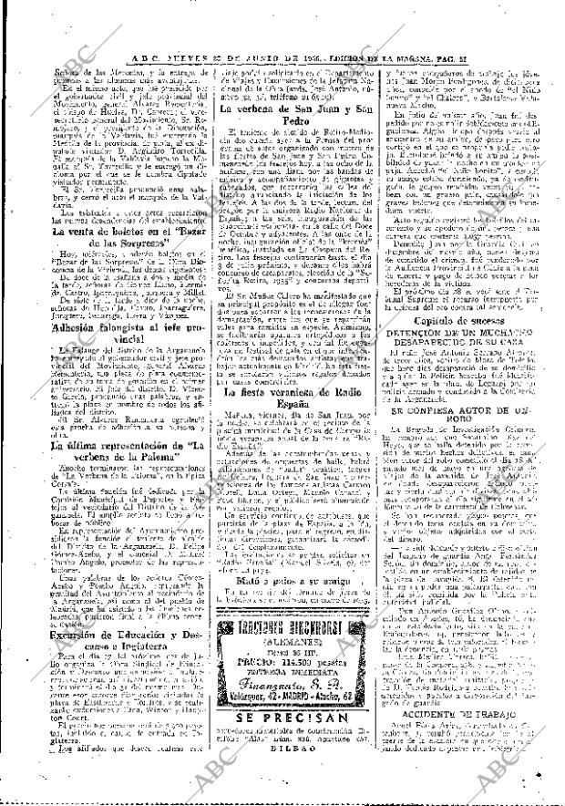 ABC MADRID 23-06-1955 página 51