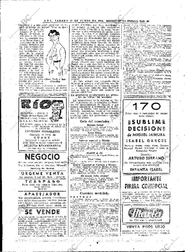 ABC MADRID 25-06-1955 página 43