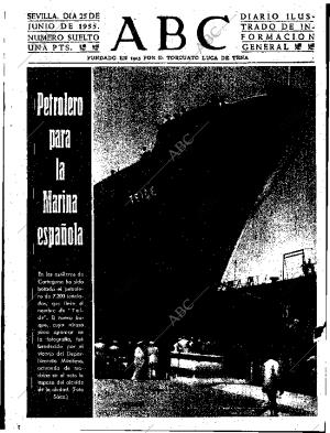 ABC SEVILLA 25-06-1955 página 1