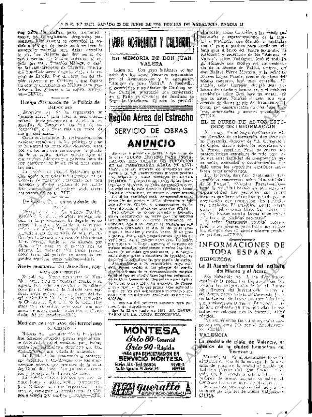 ABC SEVILLA 25-06-1955 página 18