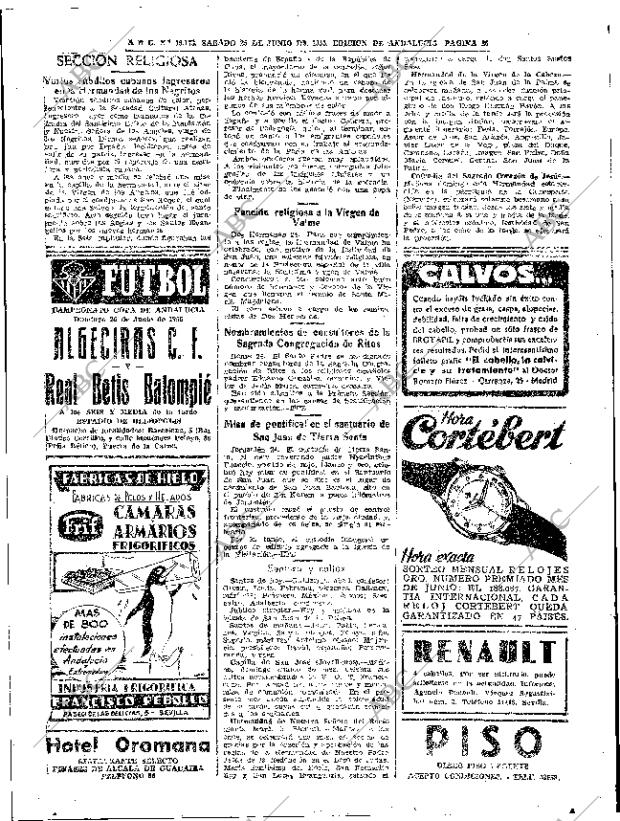 ABC SEVILLA 25-06-1955 página 20