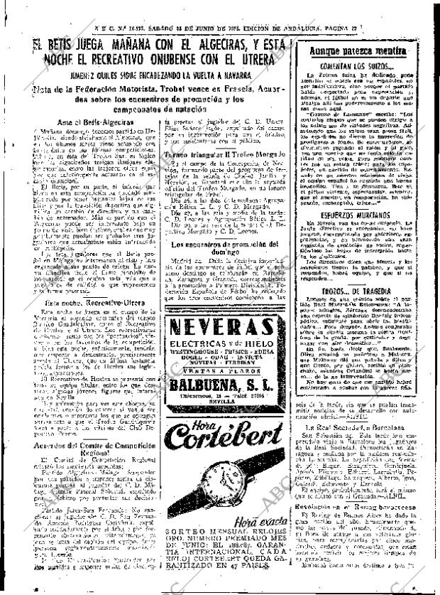 ABC SEVILLA 25-06-1955 página 23