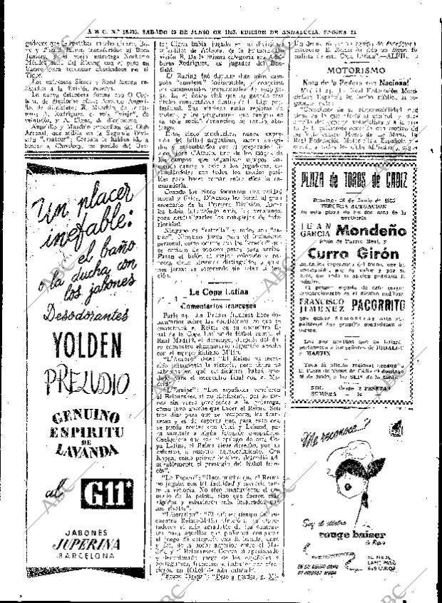 ABC SEVILLA 25-06-1955 página 24