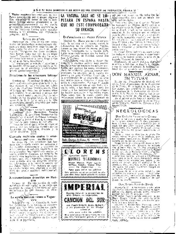 ABC SEVILLA 26-06-1955 página 16