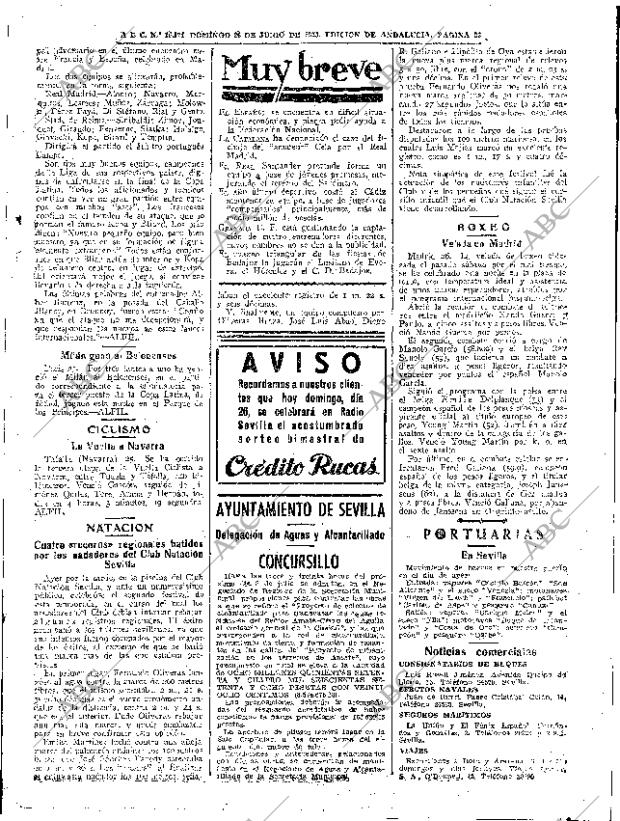 ABC SEVILLA 26-06-1955 página 33