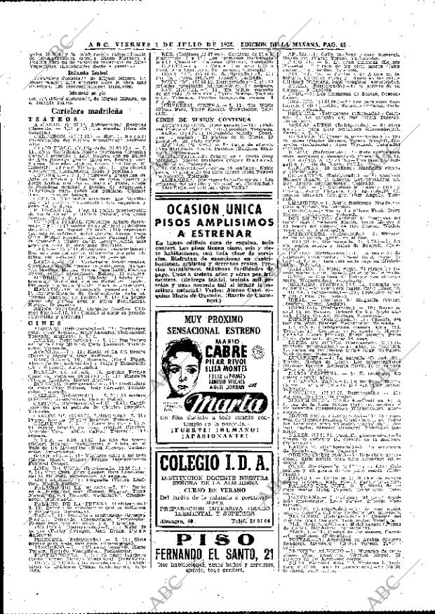 ABC MADRID 01-07-1955 página 45
