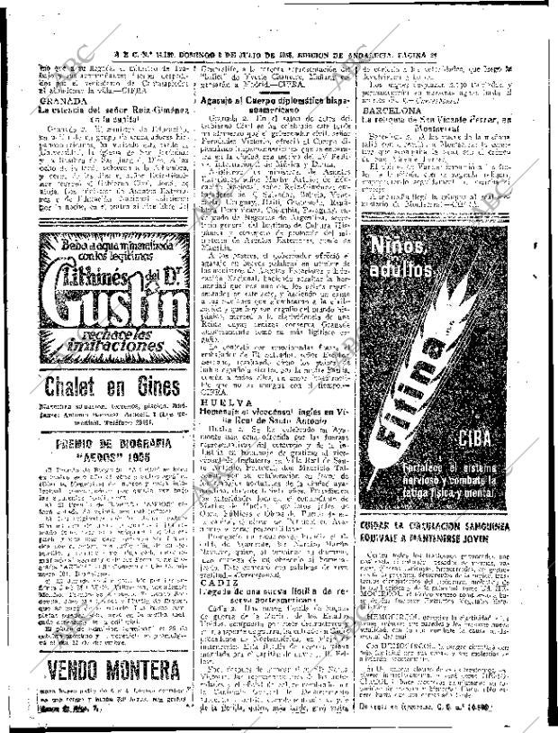 ABC SEVILLA 03-07-1955 página 22