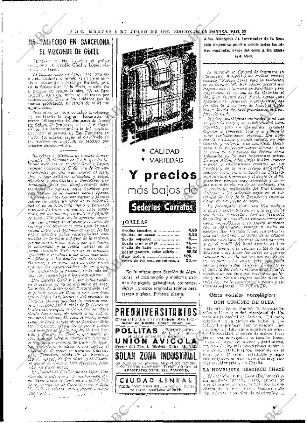 ABC MADRID 05-07-1955 página 27