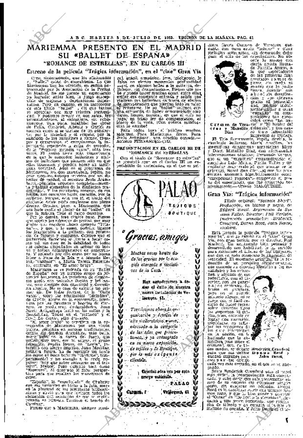 ABC MADRID 05-07-1955 página 41