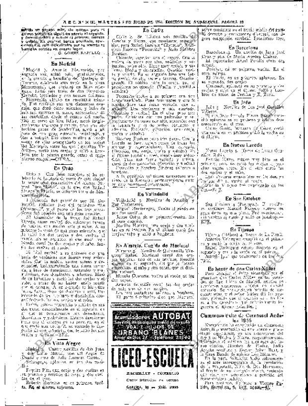 ABC SEVILLA 05-07-1955 página 20