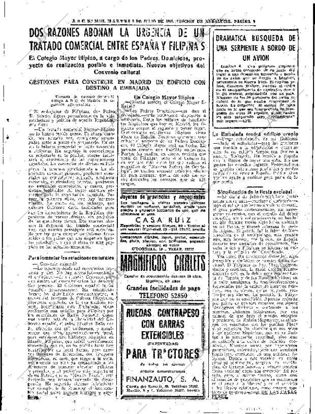 ABC SEVILLA 05-07-1955 página 9