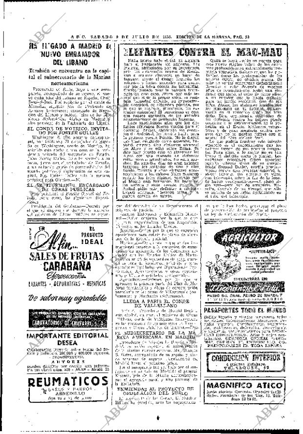 ABC MADRID 09-07-1955 página 23