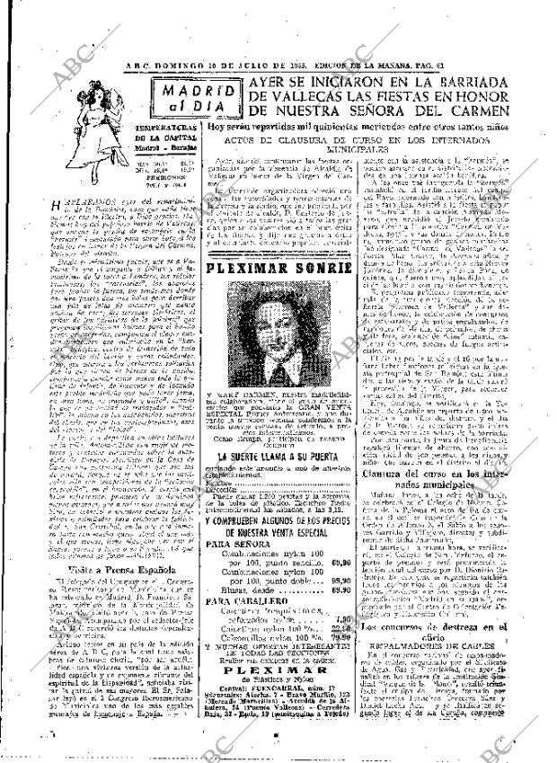 ABC MADRID 10-07-1955 página 57