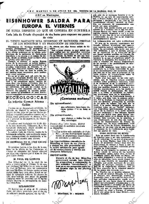 ABC MADRID 12-07-1955 página 23