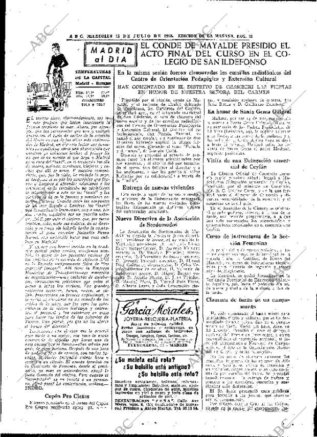 ABC MADRID 13-07-1955 página 27