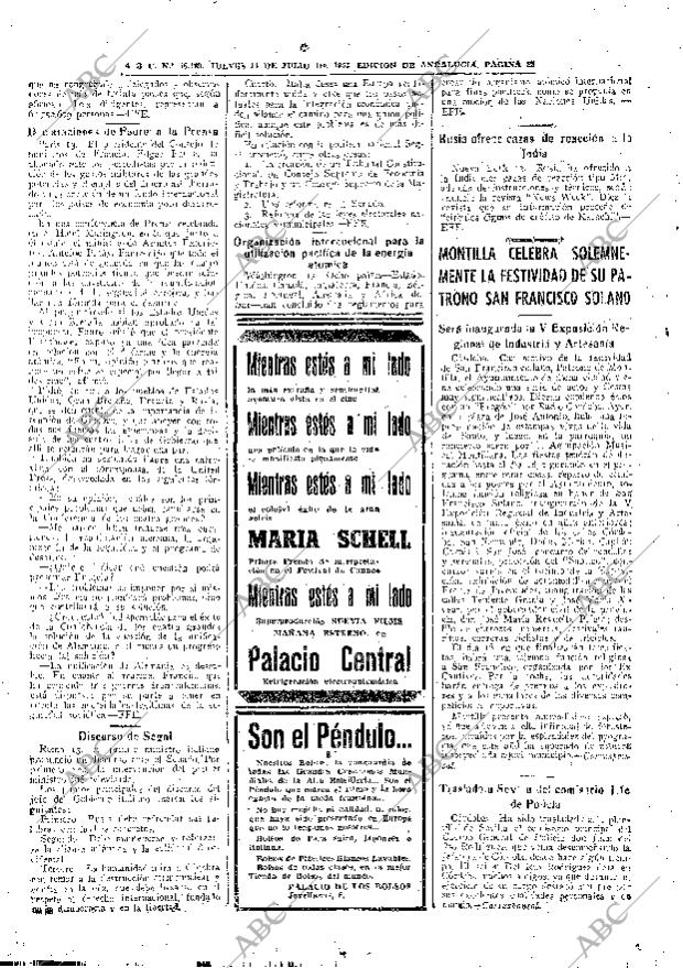 ABC SEVILLA 14-07-1955 página 22