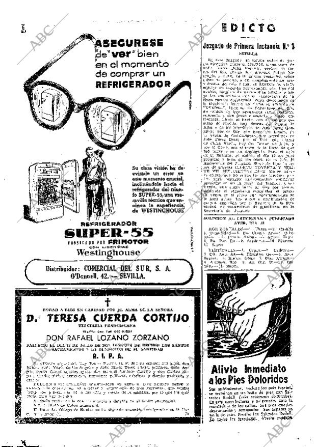 ABC SEVILLA 14-07-1955 página 34