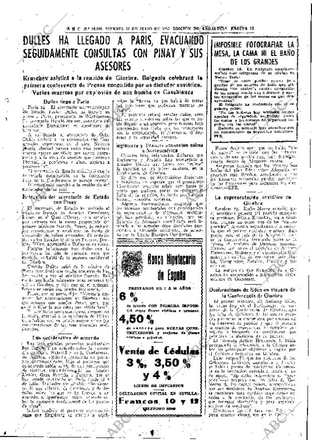 ABC SEVILLA 15-07-1955 página 25