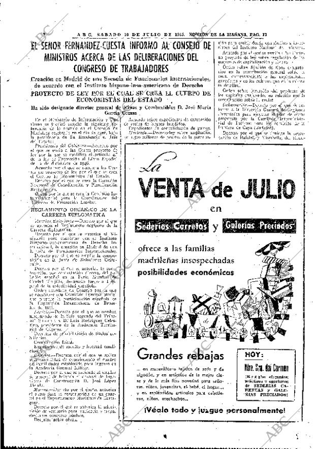 ABC MADRID 16-07-1955 página 17