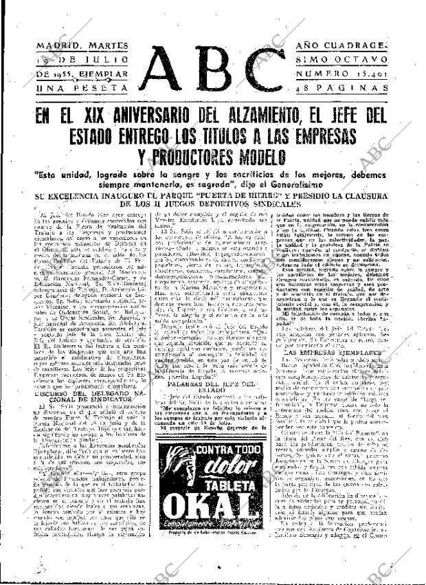 ABC MADRID 19-07-1955 página 7