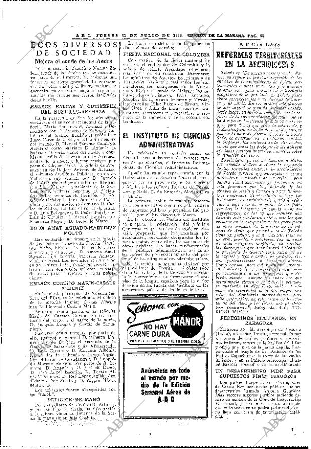 ABC MADRID 21-07-1955 página 33