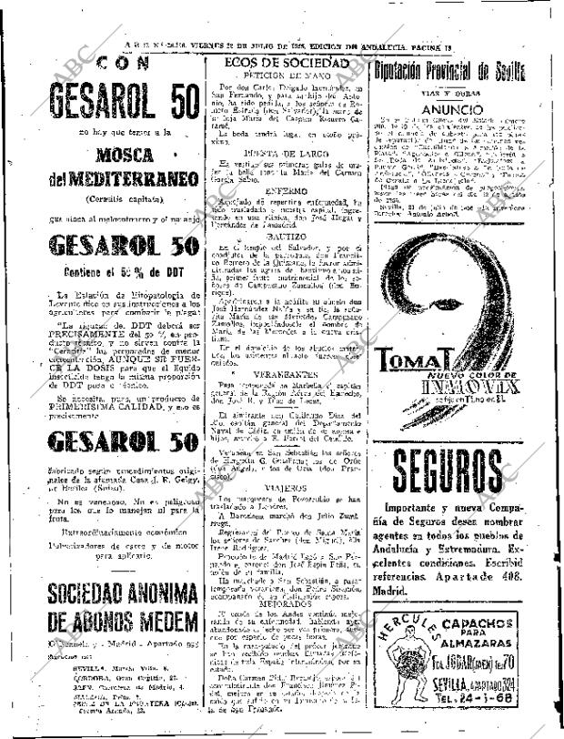 ABC SEVILLA 22-07-1955 página 18