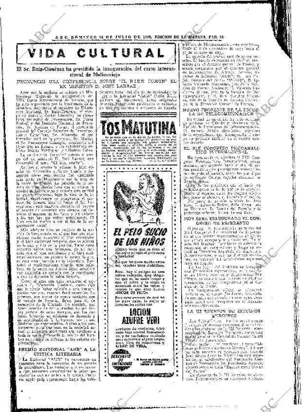 ABC MADRID 24-07-1955 página 60