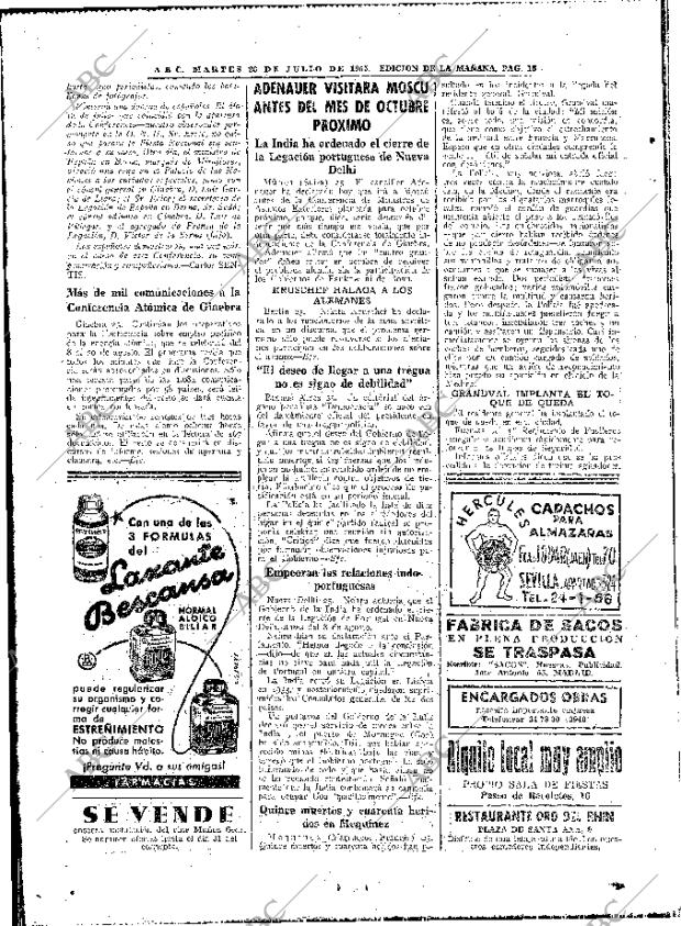 ABC MADRID 26-07-1955 página 16