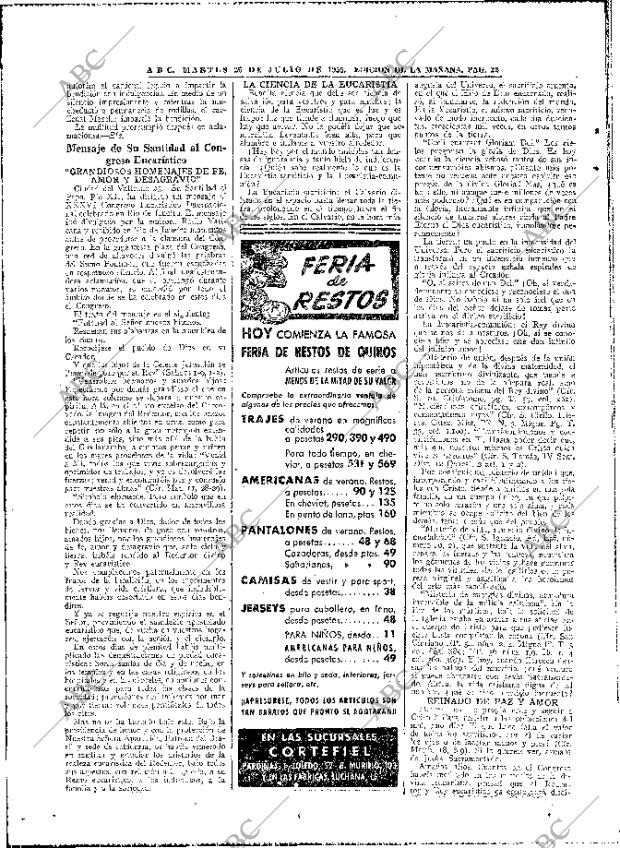 ABC MADRID 26-07-1955 página 22