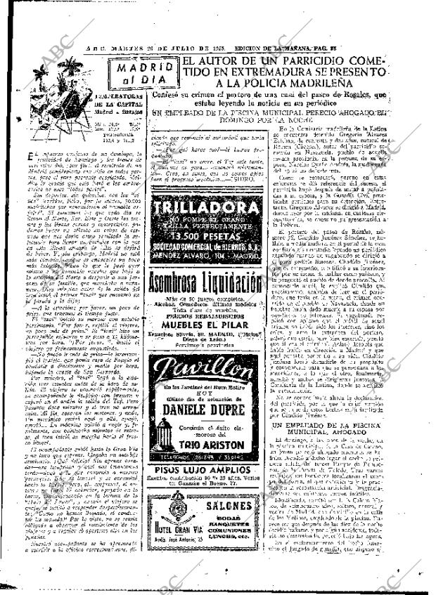 ABC MADRID 26-07-1955 página 25