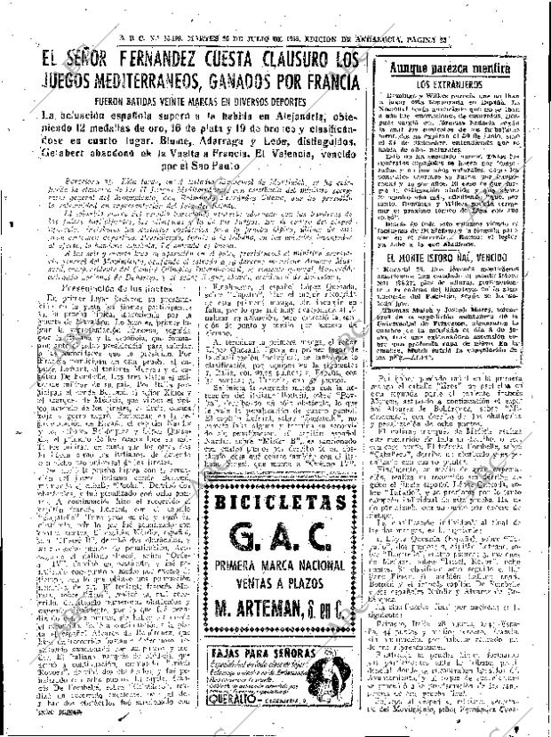ABC SEVILLA 26-07-1955 página 23