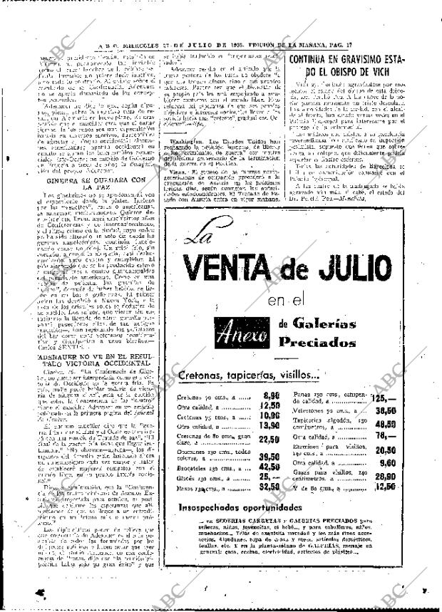 ABC MADRID 27-07-1955 página 17