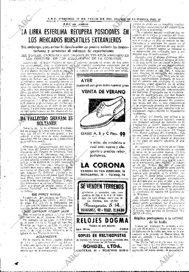 ABC MADRID 27-07-1955 página 19