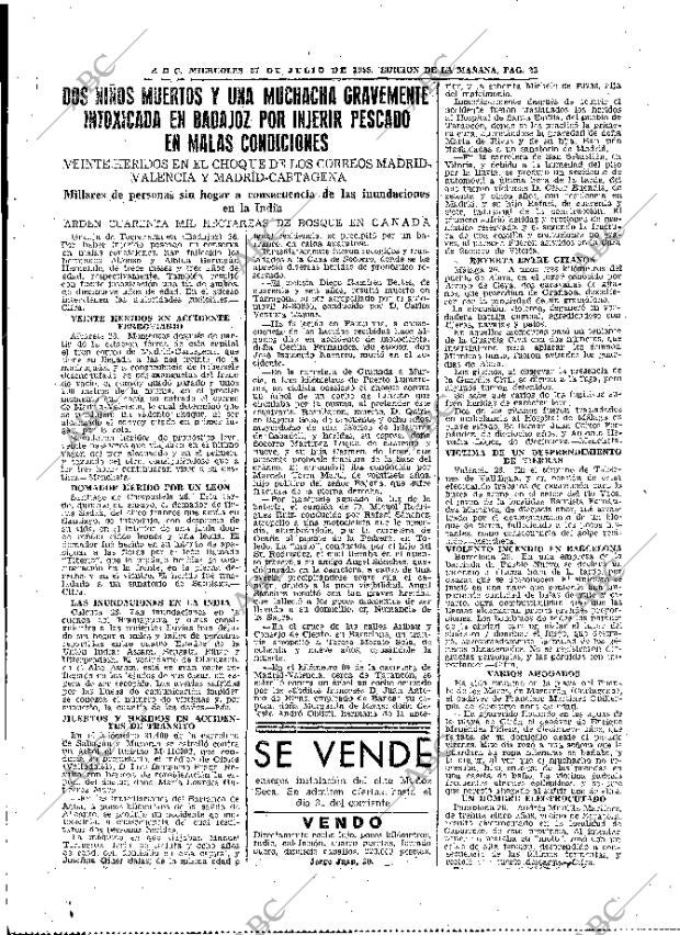 ABC MADRID 27-07-1955 página 23