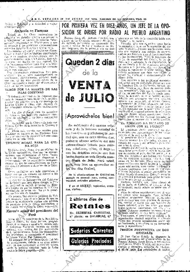 ABC MADRID 29-07-1955 página 20