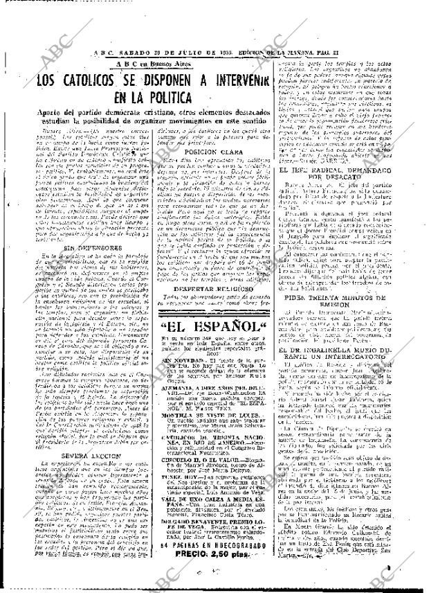 ABC MADRID 30-07-1955 página 21