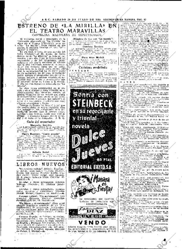 ABC MADRID 30-07-1955 página 33