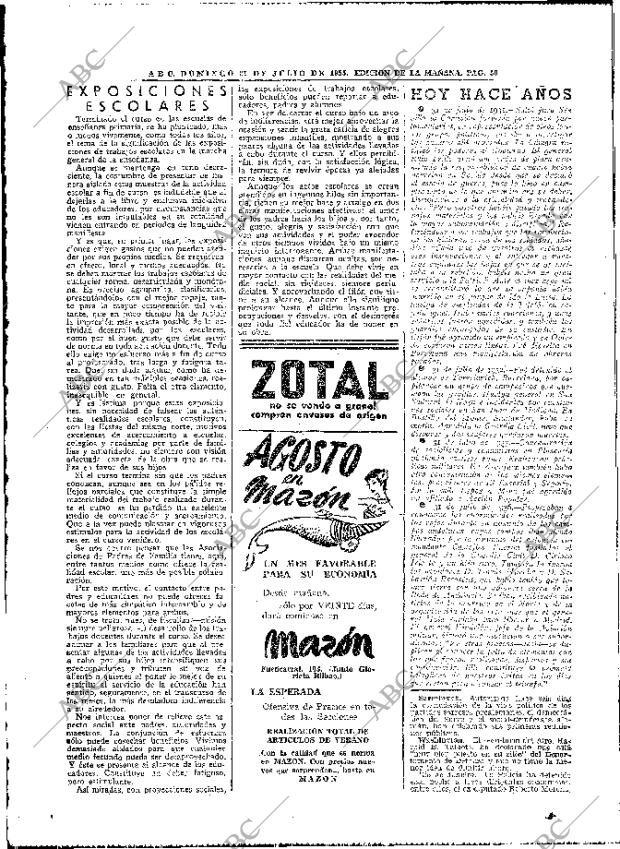 ABC MADRID 31-07-1955 página 42