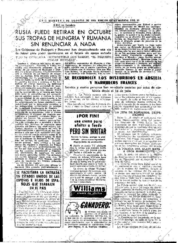 ABC MADRID 02-08-1955 página 23