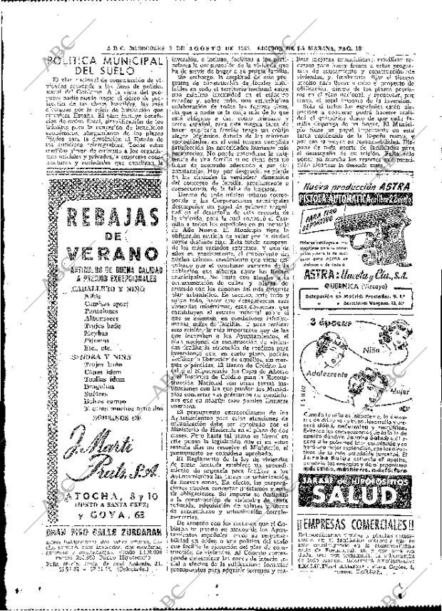 ABC MADRID 03-08-1955 página 18