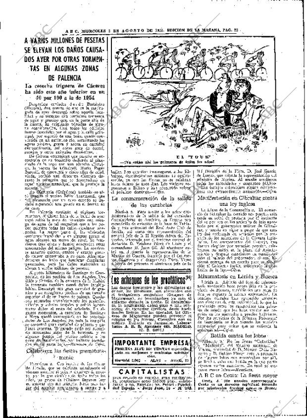 ABC MADRID 03-08-1955 página 23
