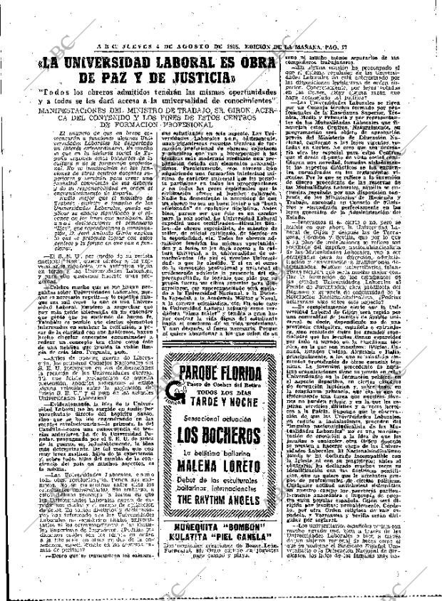 ABC MADRID 04-08-1955 página 17