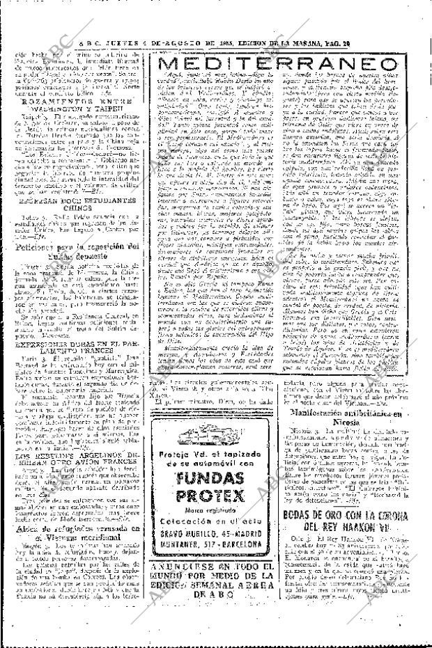ABC MADRID 04-08-1955 página 20