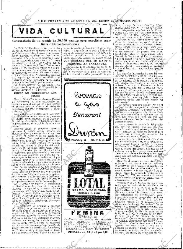 ABC MADRID 04-08-1955 página 27