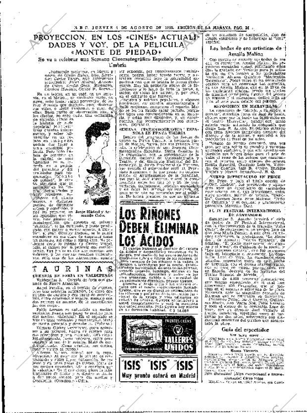 ABC MADRID 04-08-1955 página 34