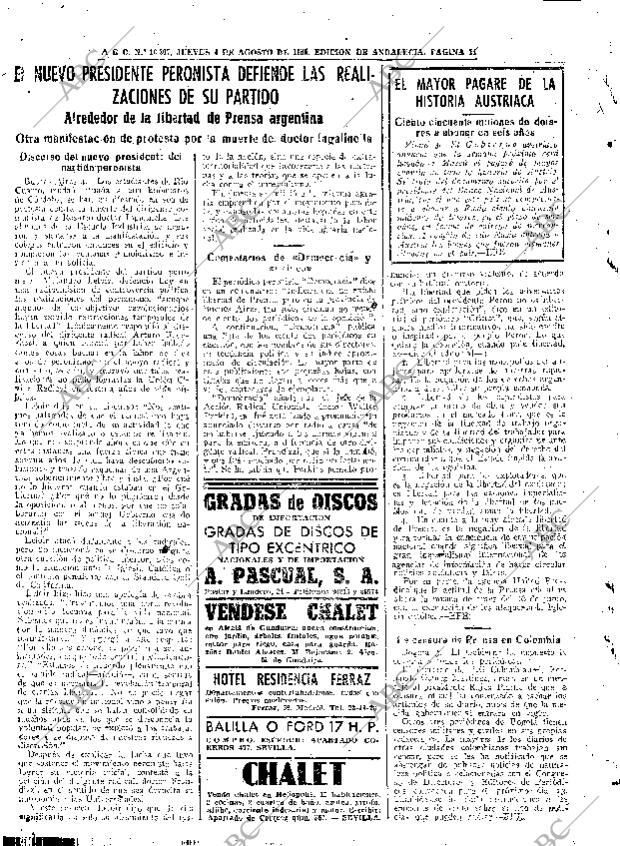 ABC SEVILLA 04-08-1955 página 14