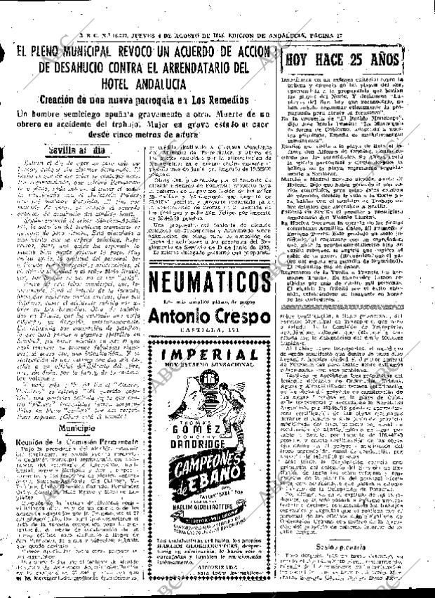 ABC SEVILLA 04-08-1955 página 17