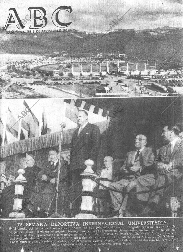 ABC MADRID 09-08-1955 página 1