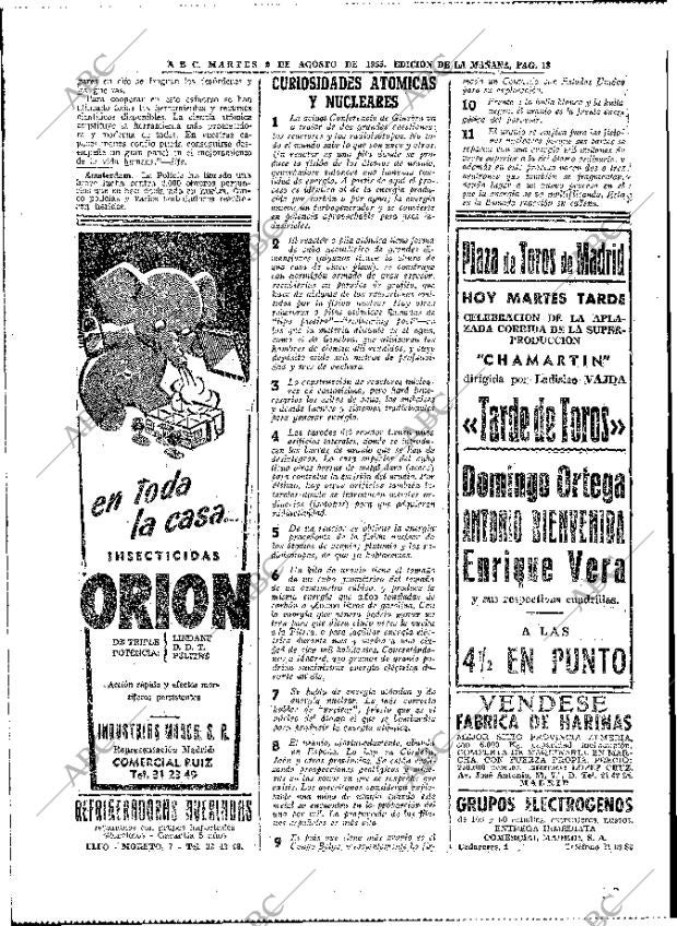 ABC MADRID 09-08-1955 página 18