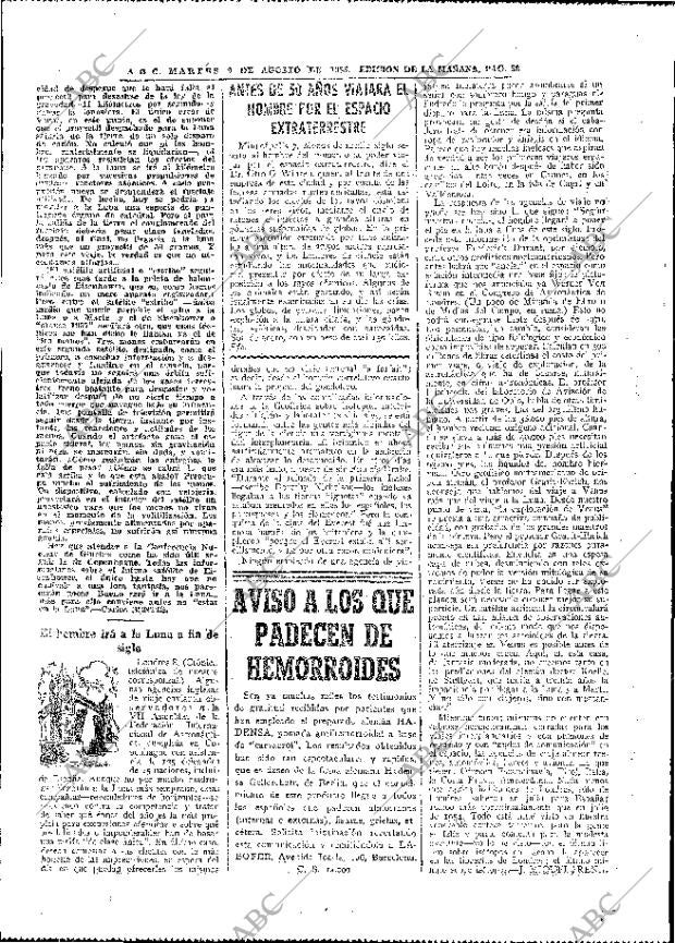 ABC MADRID 09-08-1955 página 20